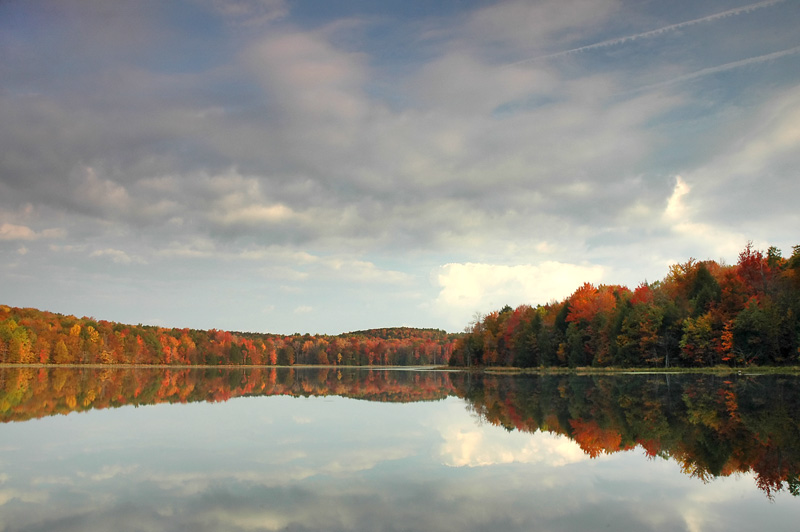 Hemlock Lake in Autumn