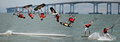 Cloned Kitesurfer