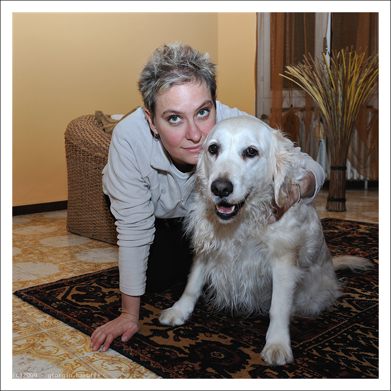 Francy and Maffy (my little Golden)