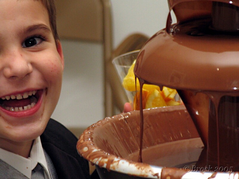 Caught with chocolate on your mouth