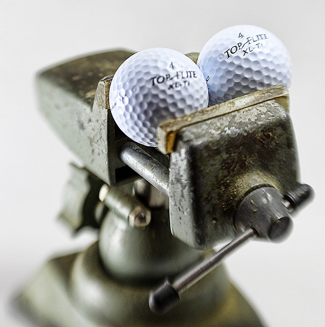  My Balls in a Vise