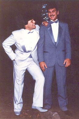 At my brother's wedding