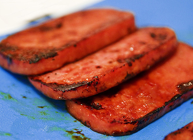 Fried Spam