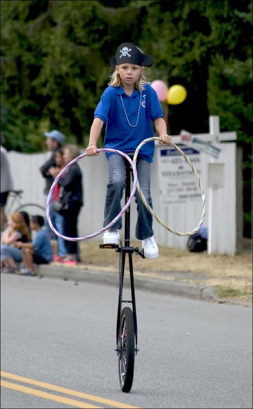 Pirate Unicyclist