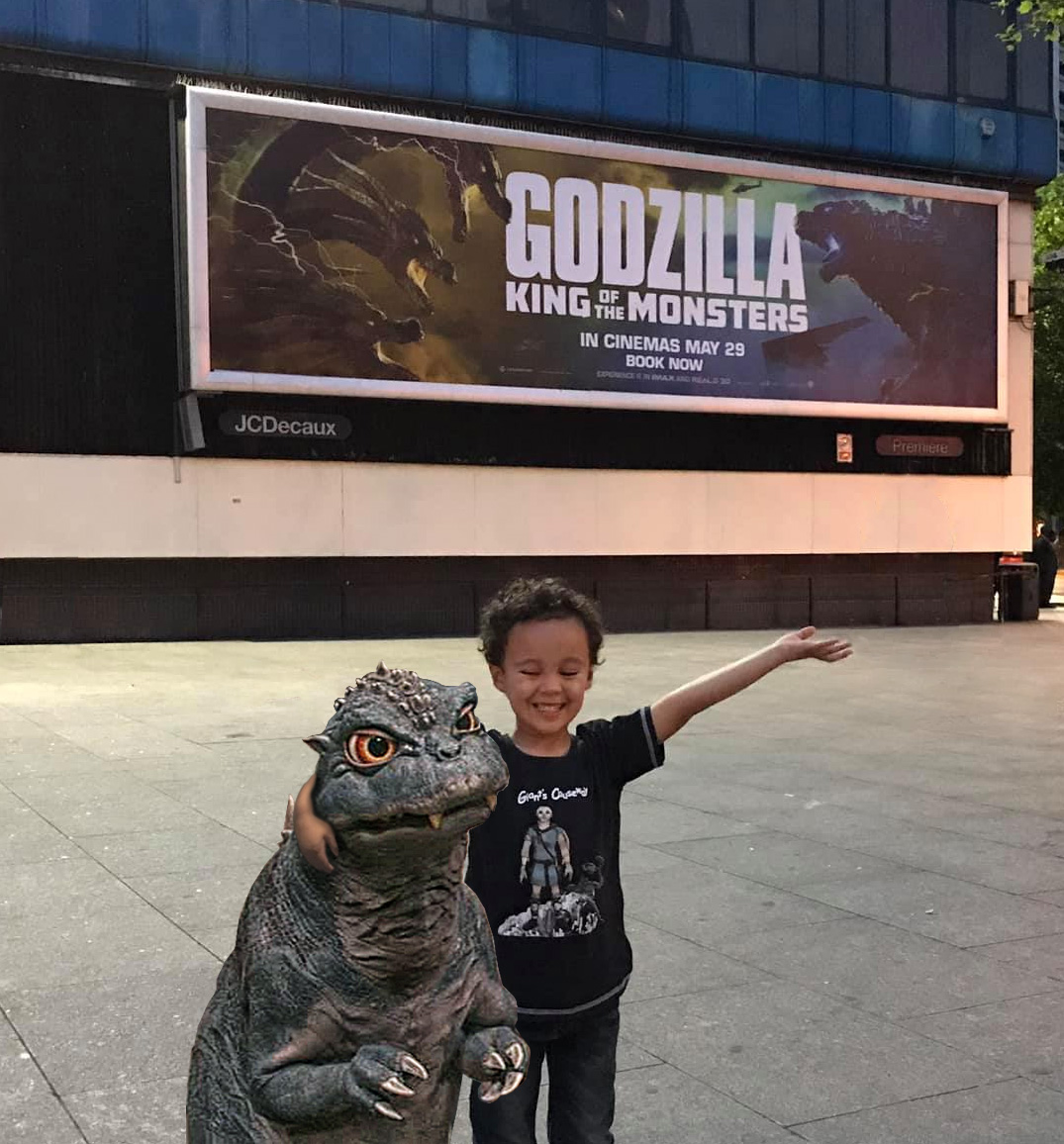 Eli-and-baby-godzilla