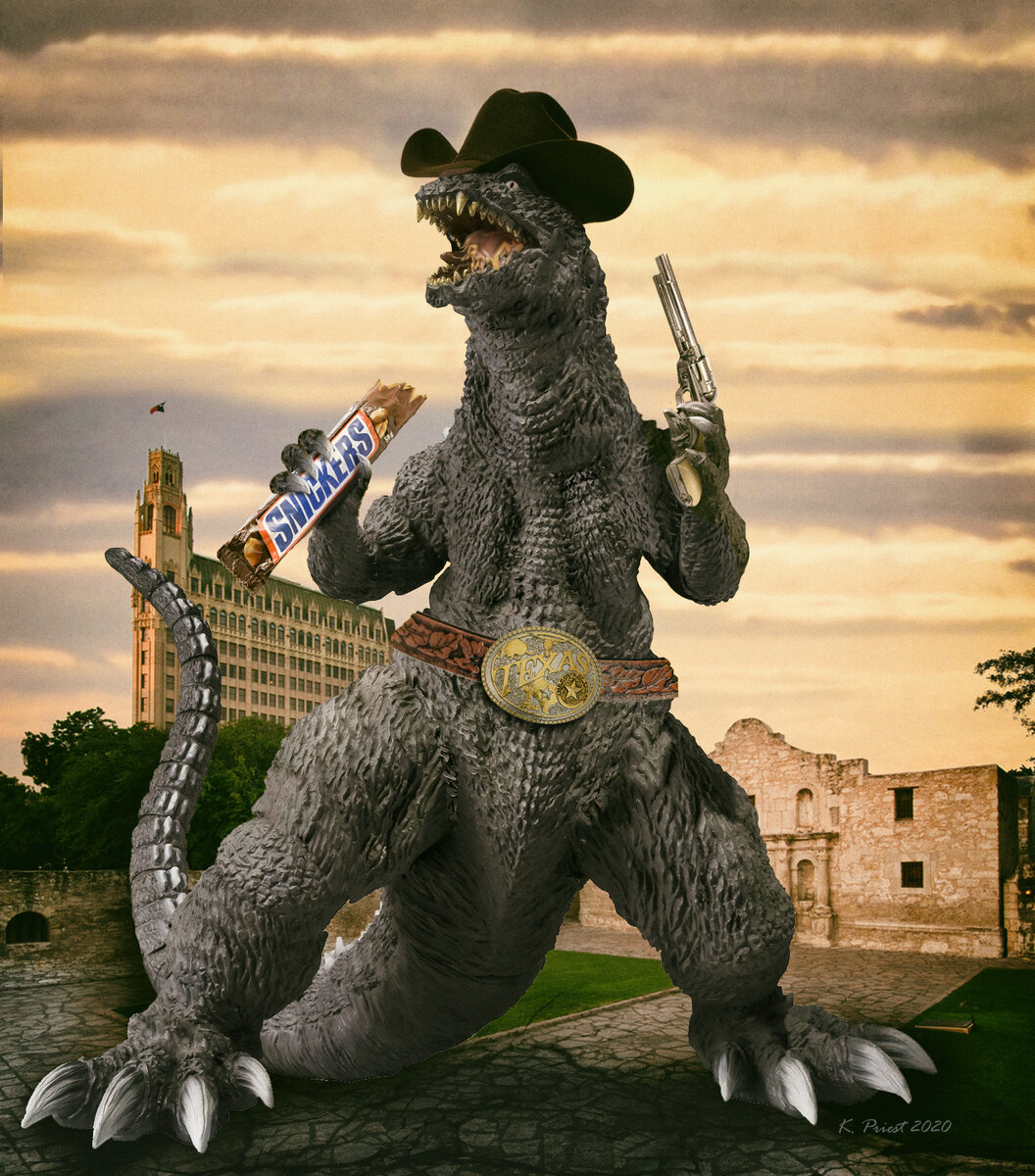 SnickersCowboyGodzilla