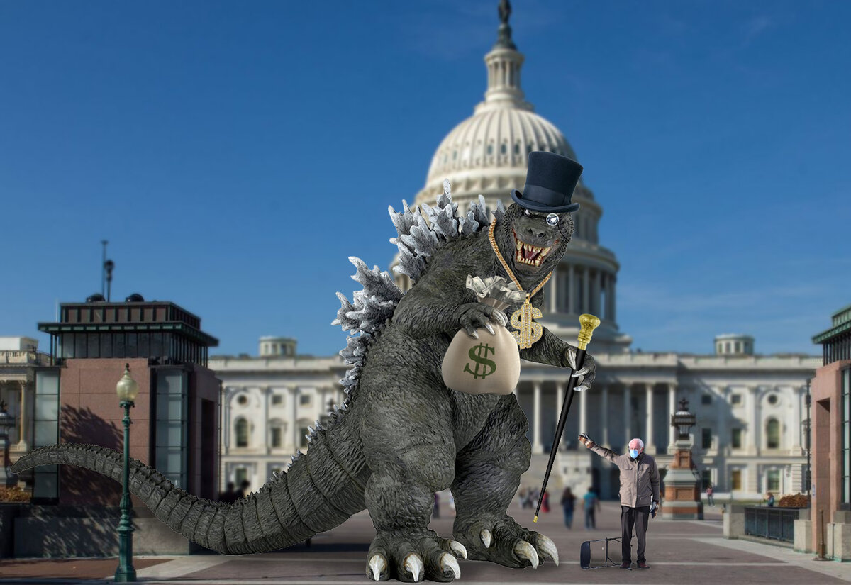 Godzilla-BernieSanders