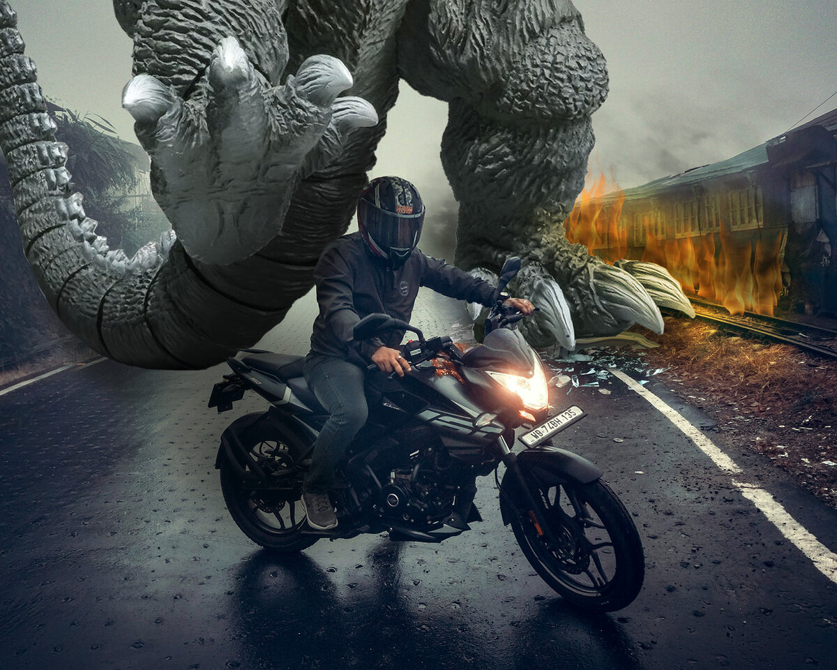 Godzilla-vs-Motorcycle
