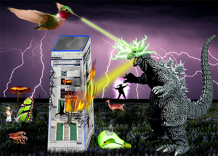 Godzilla vs. The Hummingbird