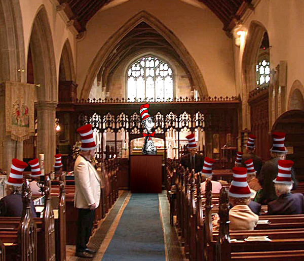 Cat in the Hat Church of Ladder Day Whatsits