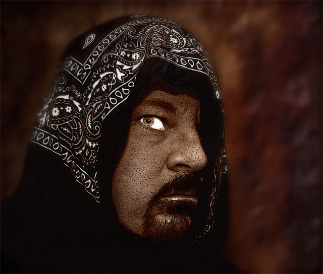 Day 29: Dark Hooded Guy