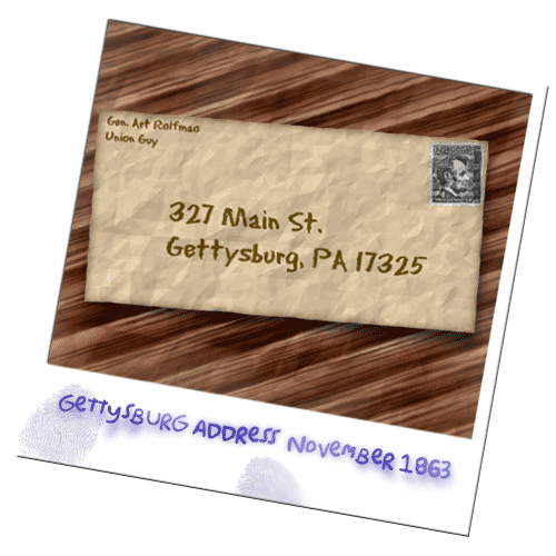 Picture of Gettysburg Address