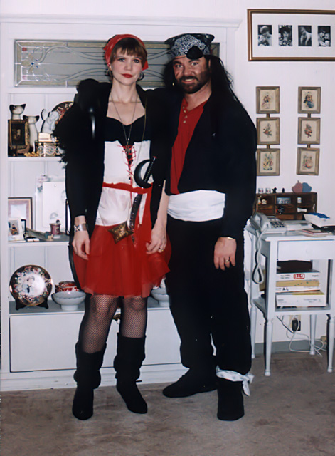 Art and his Wench circa 1995