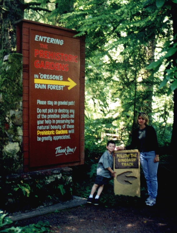 Prehistoric Gardens - Oregon Coast 1999
