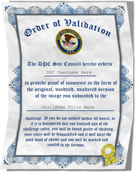 Order of Validation