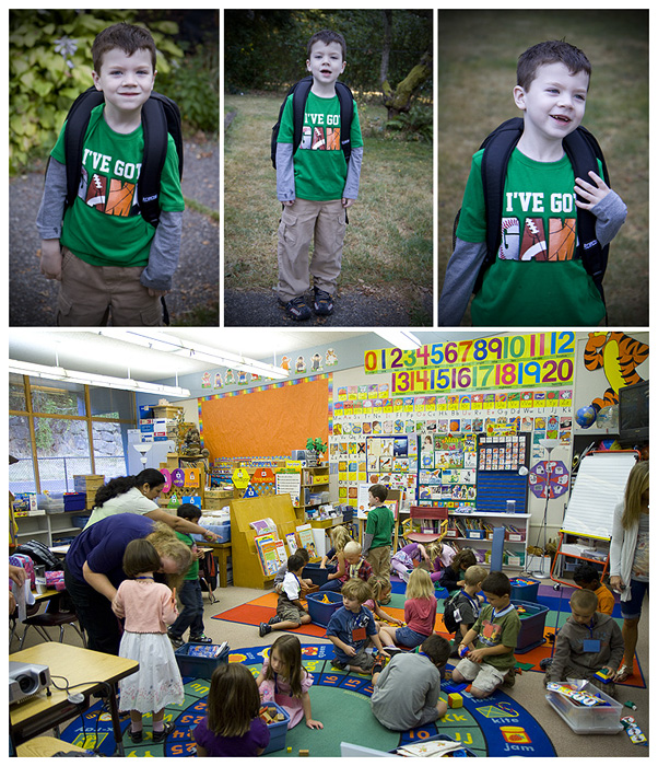 First Day of Kindergarten