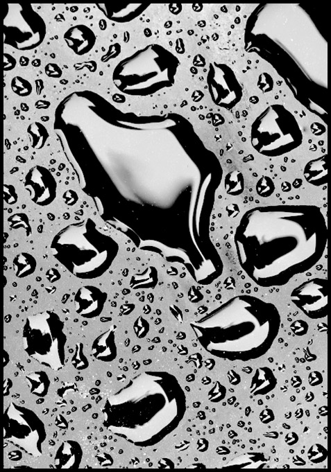 Raindrops on Tarmac