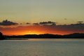 Sunset Sea and Land
