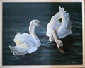 Swan Painting