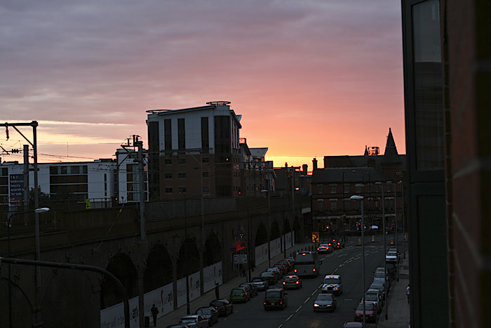 The front street