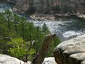 Looking down on the Hiwassee