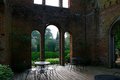 Barnsley Gardens ruins from inside