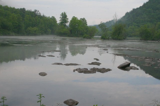 Reflections on the Hiwassee River