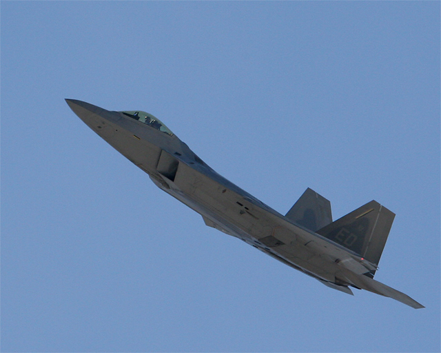 F-22 Flyby
