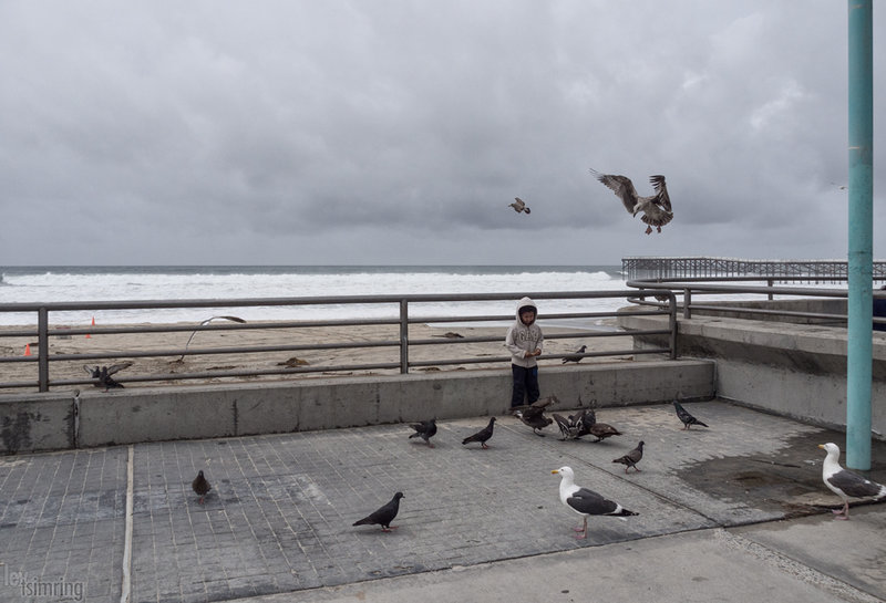 Pacific Beach. Winter. 9