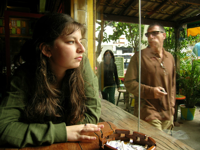 street cafe in Rio