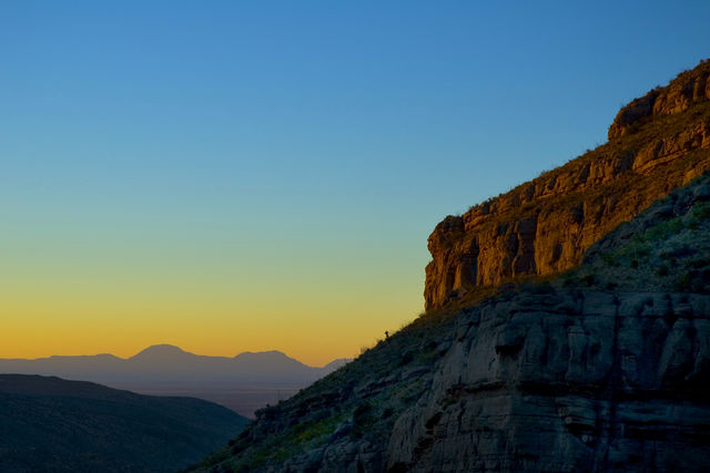 New Mexico at dusk