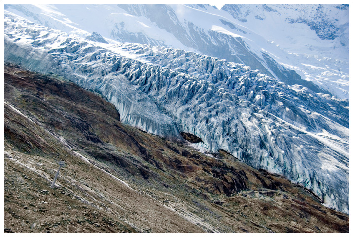 Saas-Fee glacier