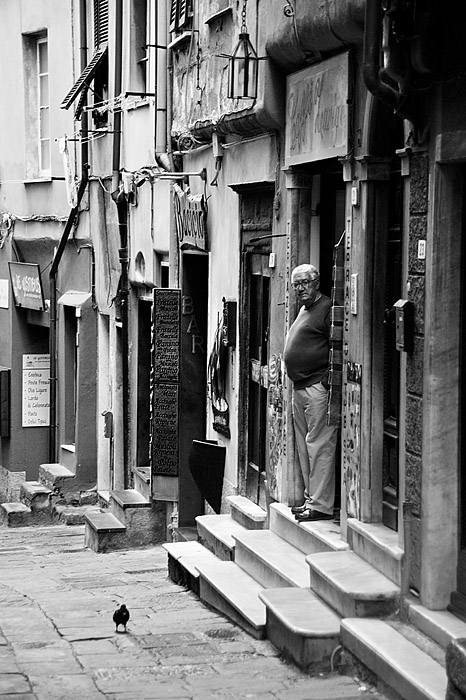 waiting for customers