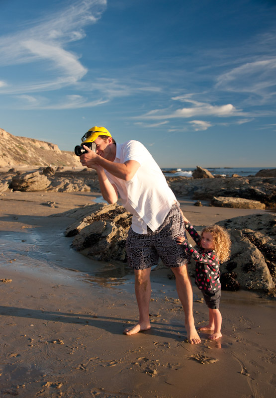 photographing a seaweed siren