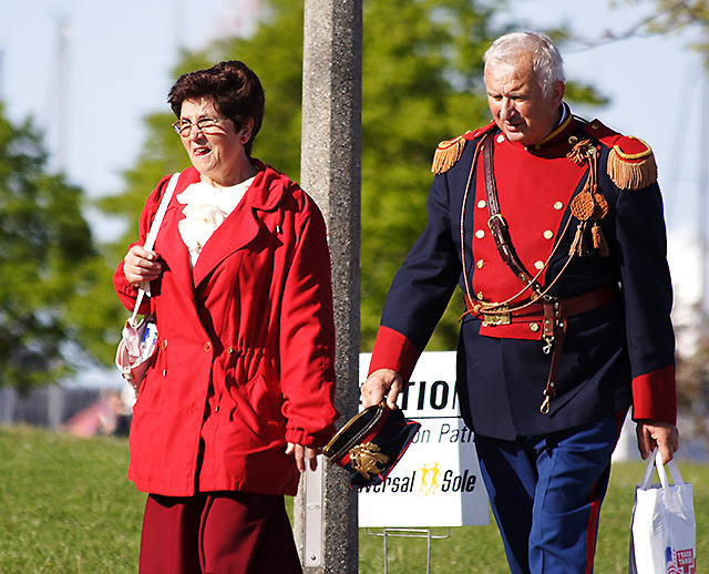 After the parade