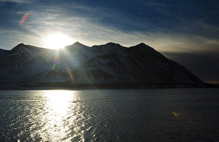 Sunset in Iceland