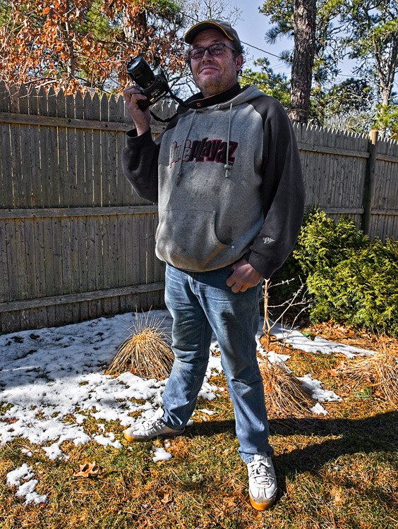 Whiterook with his Sony a700