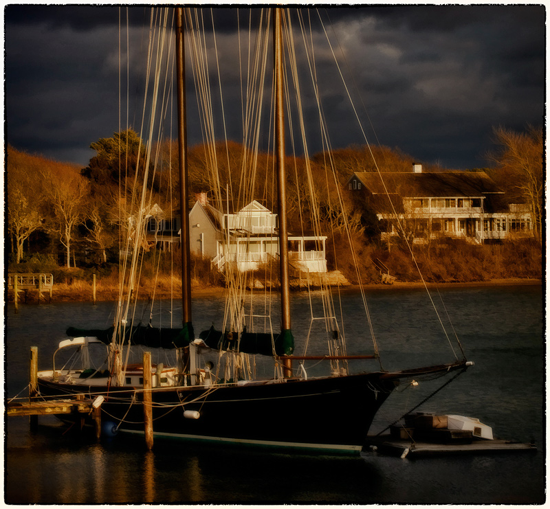 Schooner, Wychmere Harbor, Midwinter