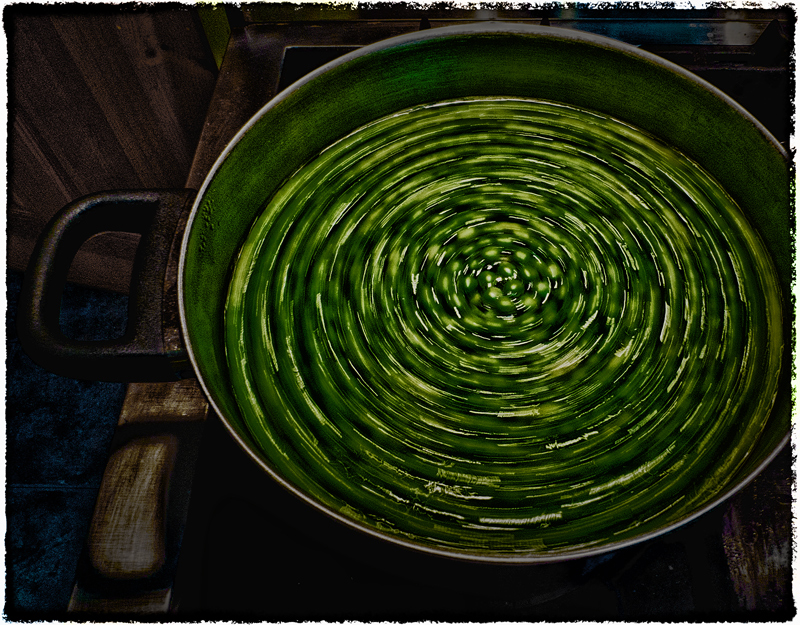 This is what happened when I visualized swirled peas...