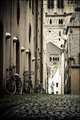 Bikes in alley