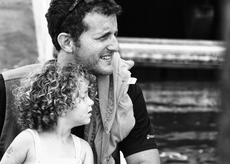 Dad and daughter