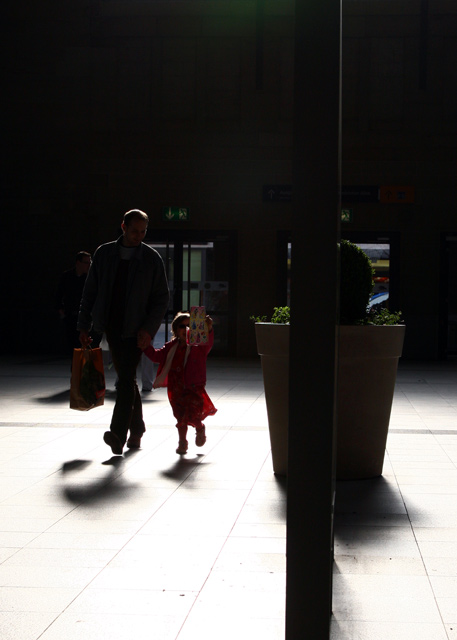 Dad and daughter