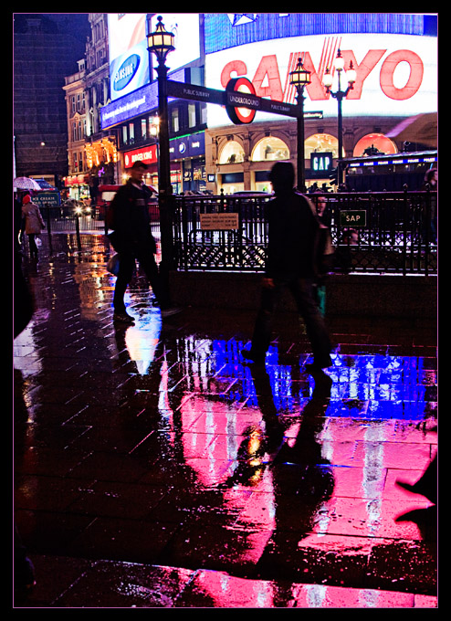 Piccadilly, wet