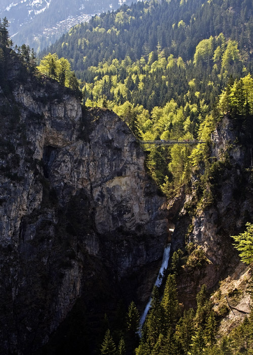 Gorge with bridge