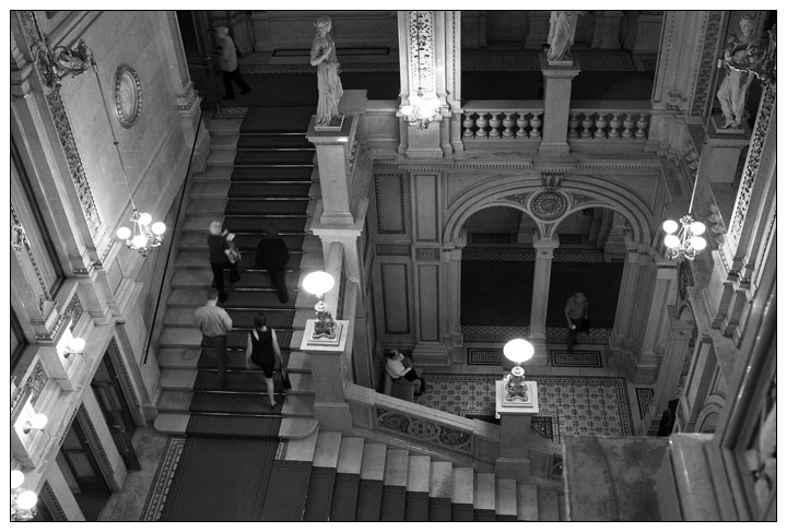 Opera house foyer