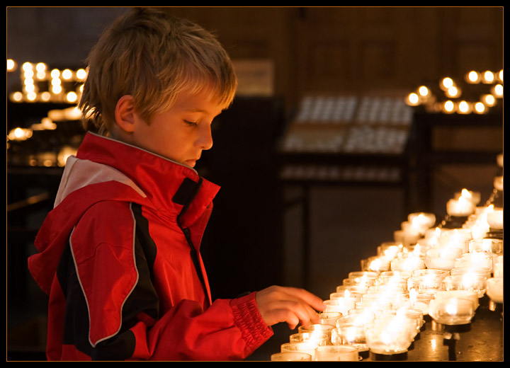 Candle boy