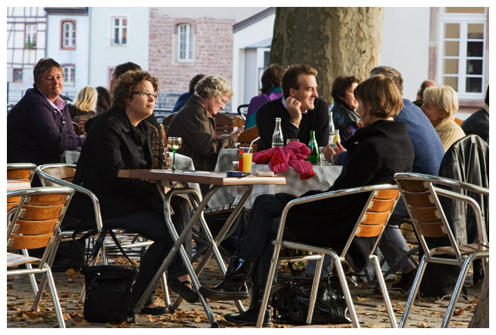 Dining in Strasbourg