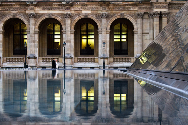 Louvre reflection 2