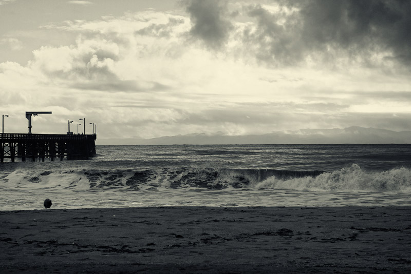 Beach and pier