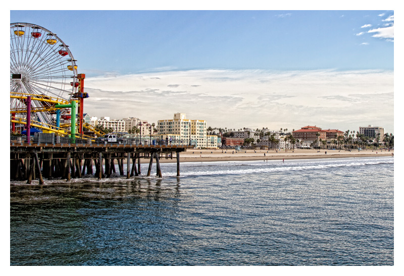 Pier postcard